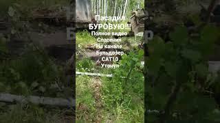 посадили два бульдозера пока спасали .... #геологоразведка #cat #разведка #бульдозер