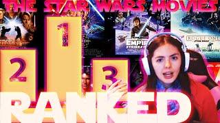 The STAR WARS movies RANKED! - Gaxelle #ReactorCon #StarWars #Ranked