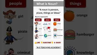 what is Noun? #english #grammar #partsofspeech #subscribe #youtubeshorts #viral #shortsfeed #shorts