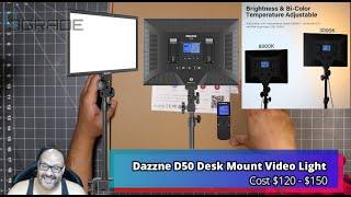 Dazzne D50 Desk Mount Video Light