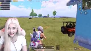 MR BRO VS QUEEN OF PINK /sri lanka streamer vs  thiland streamer/pubg mobile