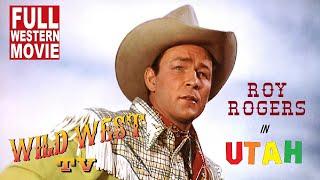 Utah 1945 * Roy Rogers * Full Western Movie * WildWest Tv Westerns