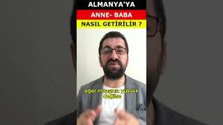 TÜRKİYE'DEN ANNE BABA yı GETİRMEK | ANNE BABAMIZI ALMANYA'YA NASIL GÖTÜREBİLİRİZ