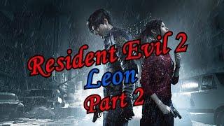 RESIDENT EVIL 2: REMAKE, HARDCORE, LEON, PART 2. Стрим 27.01.2018