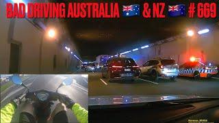 BAD DRIVING AUSTRALIA & NZ # 669 Water Tunnel