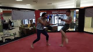 Sheldon vs Jake - MMA sparring matches
