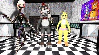 АНИМАТРОНИКИ ПУГАЮТ ОХРАННИКА FNAF 2 ► Garry's Mod