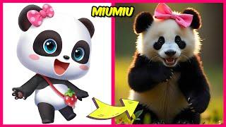 BabyBus Characters in Real Life and their Favorite Drinks, Movies, and other Favorites! | Miumiu