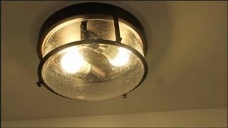 FEMILA 12" Flush Mount Lighting Fixture Unboxing & Review