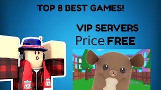 TOP 8 BEST GAMES WITH FREE VIP SERVERS