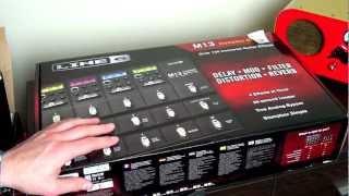 Unboxing a Line 6 M13 Guitar Effects Pedal