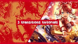 3 transitions tutorials | Alight motion