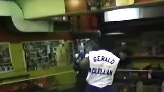 Emanuel Steward TEACHING Gerald McClellan on the pads