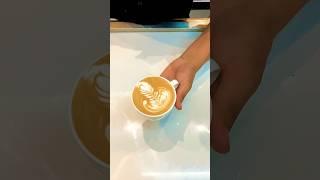 How to make Rosetta #coffee How To Pour Rosetta Tutorial #art #barista #tulip #coffeeart #tulip #art