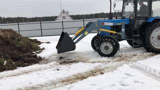 Погрузчик Фаворит-800 Палехагромаш на МТЗ