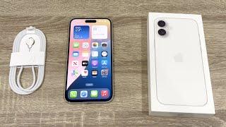 iPhone 16 Plus Unboxing: White!