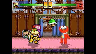 MUGEN battle #5722: Bowser Jr vs Elmo