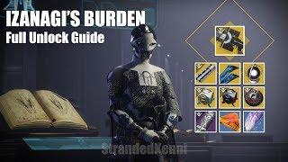 Destiny 2 - How to Unlock Izanagi's Burden - FULL GUIDE