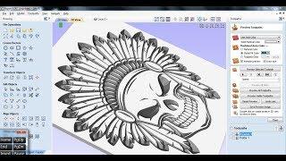 #Vectric #Aspire #2D #Tutorial-5#How to Make #V-Carve #Toolpaths #Bevel #Carving #V-Bit #Tracing#CNC