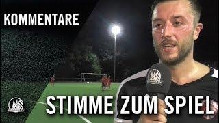 Die Stimmen zum Spiel | SV Weiden - FC Hürth (Achtelfinale, Kreispokal Rhein-Erft)