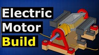 Electric Motor Build - Make a simple electric motor