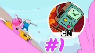 Adventure Time Ski Safari GamePlay #1 Candy Kingdom