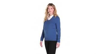 Port Authority® Women’s Easy Care V-Neck Sweater. LSW2850