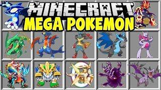 Minecraft MEGA POKEMON MOD | CATCH THE STRONGEST POKEMON IN MINECRAFT!!