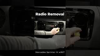 MERCEDES SPRINTER Radio Removal Secrets REVEALED!