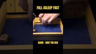 shut the box asmr  | asmr soft, inaudible whispers, mouth sounds, tapping & wood sounds 