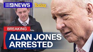 Alan Jones reportedly arrested over indecent assault allegations | 9 News Australia