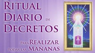  RITUAL DIARIO de DECRETOS. LLAMA VIOLETA y Protección Espiritual 15 Min. Para hacer en las mañanas