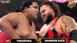 Yokozuna vs. Bronson Reed | No Holds Barred Match At | NIGHT OF CHAMPIONS | WWE 2K24