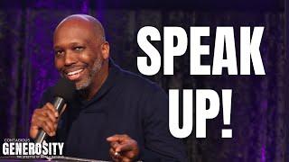 Speak Up!| Pastor Jeff Twiggs | Freedom Movement Church