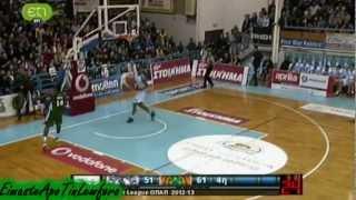 James GIst-Amazing Dunk Against Kolossos Rodou