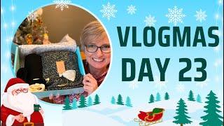 VLOGMAS DAY 23 - Box of delights @AllSettoSew