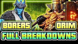 Boreas & Orim - SO YA PULLED THEM? - Full Kit Breakdowns - Hero Deep Dive ⁂ Watcher of Realms