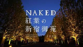 NAKED紅葉の新宿御苑2023