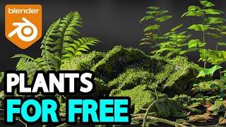 Free Plants for Blender Users | Geo Plant Library