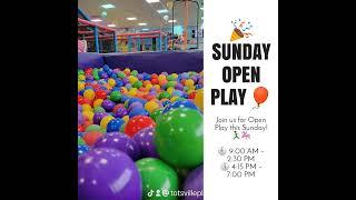  SUNDAY OPEN PLAY