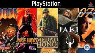 First-Person Shooter Games for PS1