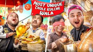 Most Unique Chole Kulcha Wale in Delhi 