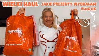 PREZENTY DLA BLISKICH WIELKI HAUL | PREZENTOWNIK | TK MAXX AMAZON RIVER ISLAND BOOTS | VLOG UK