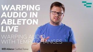 Warping Audio with Ableton Live 4: Warping Audio with Tempo Changes