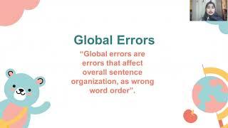 Local and Global Errors