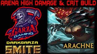 Smite Arena Arachne Crit & High Damage Build | Smite Arena Arachne Damage Build