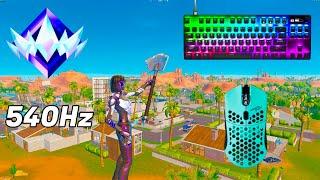 SteelSeries Apex Pro TKL ASMR  Fortnite OG Ranked Reload  Satisfying Keyboard Fortnite 360 FPS 4K