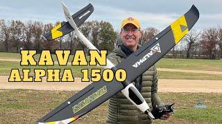 Looking for a fun powered glider? - Kavan Alpha 1500 RC Plane