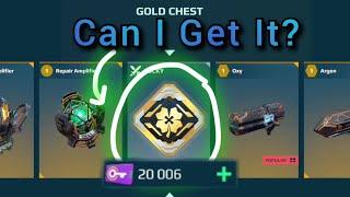 Lucky 20000 keys black market chest opening | War Robots