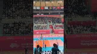 The 19th Asian Games #hangzhou  #volleyball